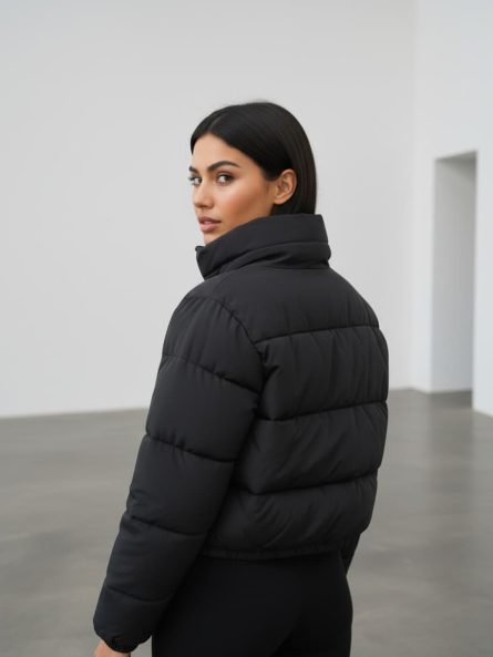 Яке бомбър Urban Style - черен - Image 4