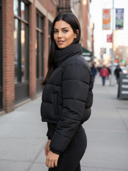 Яке бомбър Urban Style - черен - Image 5