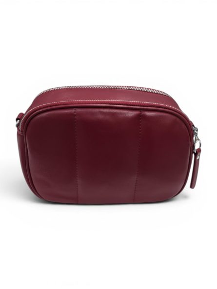 Чанта Crossbody Classic - бежов / бордо - Image 9