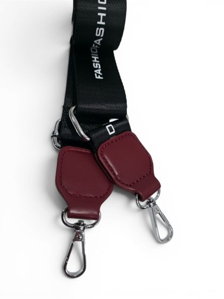 Чанта Crossbody Classic - бежов / бордо - Image 10